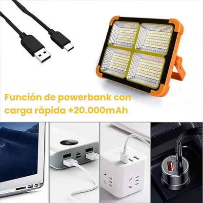 Liquidación Foco Solar Led 230º — Iluminación Total Automática