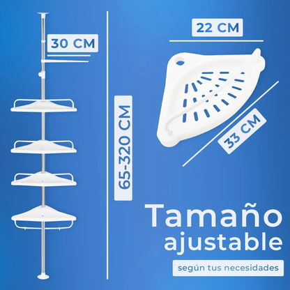 Estantería Extensible de Baño - Biniluna®